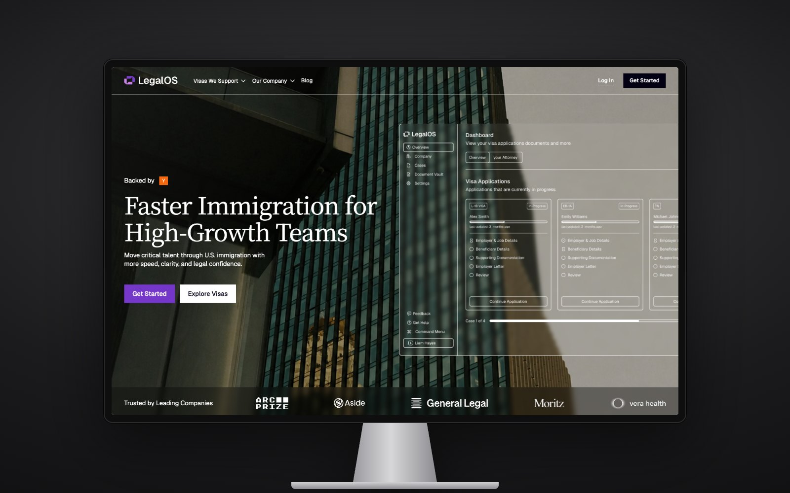 LegalOS work by Brickell Digital